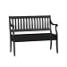 Veranda Storage Bench - Antique Black