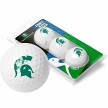 Michigan State Spartans Top Flite Xl Golf Balls 3 Ball Sleeve Of 3)