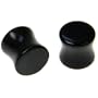 Stone Plug Obsidian 8g - Sold as Pair