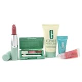 Travel Set: DDML 30ml + Turnaround Conc. 7ml + Eye Palette + Lipstick + Lip Gloss + Bag