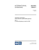 ISO/IEC 15045-1:2004, Information technology - Home Electronic Systems (HES) gateway - Part 1: A Residential Gateway model for HES