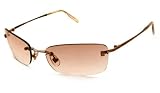 Kate Spade Women's Gold Sunglasses with Rose Lens