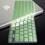 TopCase METALLIC GREEN Keyboard Silicone Cover Skin for Macbook Pro 13" 15" 17" with TOPCASE® Logo Mouse Pad