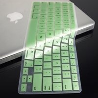 TopCase METALLIC GREEN Keyboard Silicone Cover Skin for Macbook Pro 13" 15" 17" with TOPCASE® Logo Mouse Pad