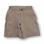 Boys micro fiber short in khaki