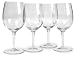 Luigi Bormioli Lucia 12-1/2-ounce Wine, Set of 4