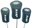 New York Jets Mesh Golf Barrel Head Cover Set - Football Sports Merchandise