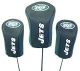 New York Jets Mesh Golf Barrel Head Cover Set - FOOTBALL Sports Merchandise
