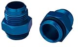 Moroso 97641 Blue Anodized Aluminum -12AN O-Ring Fitting
