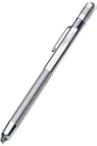 Streamlight 65012 Stylus 6-1/4-Inch Penlight with Pocket Clip and White LED, Silver