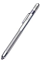 Streamlight 65012 Stylus 6-1/4-Inch Penlight with Pocket Clip and White LED, Silver