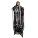 Halloween Hanging Spinnin Skeleton 58-inch Animated Figure