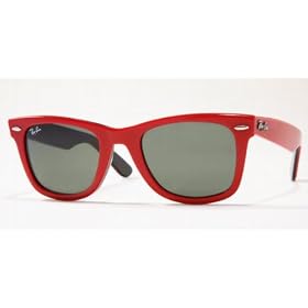 Ray-Ban Wayfarer RB 2140 Red Black