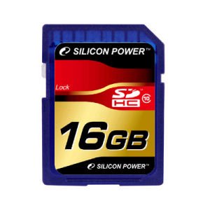 Silicon Power SDHCメモリーカード 16GB (Class10) ブリスターパッケージ 永久保証 SP016GBSDH010V10