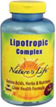 Lipotropic Complex 180 Cap By Nature's Life