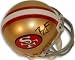 Ronnie Lott Autographed San Francisco 49ers Replica Mini Football Helmet