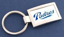 San Diego Padres Curved Keychain