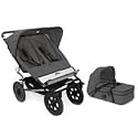 Mountain Buggy Urban Jungle Double Stroller w/ Carry Cot
