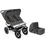 Mountain Buggy Urban Jungle Double Stroller w/ Carry Cot