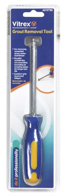 VITREX TOOLS AO9798 GROUT REMOVAL KIT 9-1/2