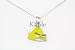 Angry Birds Necklace - Yellow Bird Comes with Free Gift Box
