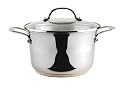 KitchenAid Distinction Stainless Steel & Copper Stockpot, 24 cm, 5.7 Litre