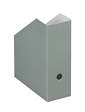 Produkt-Bild: NIPS 112167125 UNI COLOUR Zeitschriftenbox, grau - extrabreit B 10,5 x T 26,5 x H 31,5 cm, 5er Packung