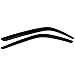 Auto Ventshade [AVS] Outside Mount Rain Guards For 1997 - 2004 Dodge Dakota, STANDARD CAB ONLY | Window Vent Visors, 2 pcs. - Smoke | 92438