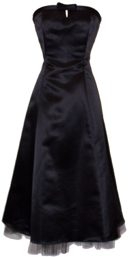 50's strapless satin formal bridesmaid prom dress xl 50's strapless satin formal bridesmaid prom dress xl