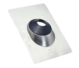 Oatey 11854 No-Caulk Flashing With Galvanized Steel Base