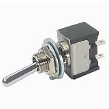 NKKスイッチズ 基本レバー形トグルスイッチ 2極ON－OFF－ON M-2023