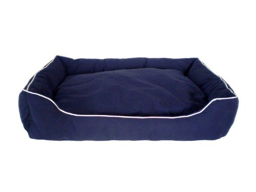 Dog Gone Smart Pet Products Lounger Bed Xl Navy Desertcart