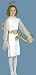 Angel w/ Gold Wings and Child Costume