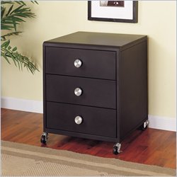 Z Bedroom Mobile Drawer Chest - Black (22