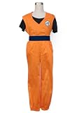 Japanese Anime Dragon Ball Z Cosplay Costume - Son Goku 2nd Ver Set Medium