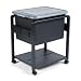 Office Products : Rubbermaid 14316 Rubbermaid Fold n Roll Workspace Cart, 21-3/4w x14-1/4d x 22h, BLK