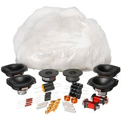 AviaTrix Sealed MTM Components Only Speaker Kit Pair