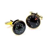 Compass and Thermometer Cufflinks