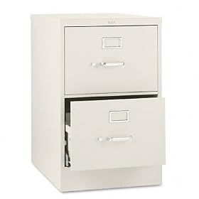 2 Drawer File Cabinet - Putty by United Stationers