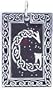 Celtic Letter "G" Pewter Pendant Necklace
