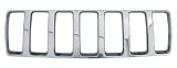 2004 JEEP Grand Cherokee Laredo High Impact Triple Chrome Plated ABS Grille Grill Inserts Overlays
