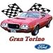 Ford Gran Torino Adult Long Sleeve T-Shirt