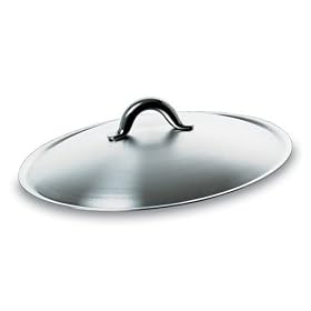Alessi Mami Lid, Stainless Steel, Satin, 28 cm (SG200/28 S)