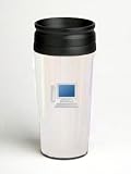 16 oz. Double Wall Insulated Tumbler with thin client - Paper Insert