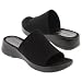 Bare Traps Outcome Black Mule Sandals