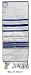 Prayer Shawls (Tallit) with Blue and Silver Trims 24" LONG x 72"