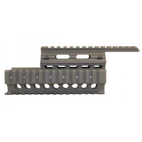 Ultimate Arms Gear 2-Piece OD Olive Drab Green AK47 AK-47 AK74 AK-74 Rifle Aluminum Accessory Picatinny Mount