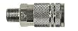 AMFLO 1/4" NPT Male Threads to Quick Female