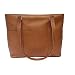 Piel Computer Business Tote (Saddle)