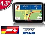 PEARL 4,3″/ 10,9 cm GPS-Navigationssystem VX-43 Easy D-A-CH Picture